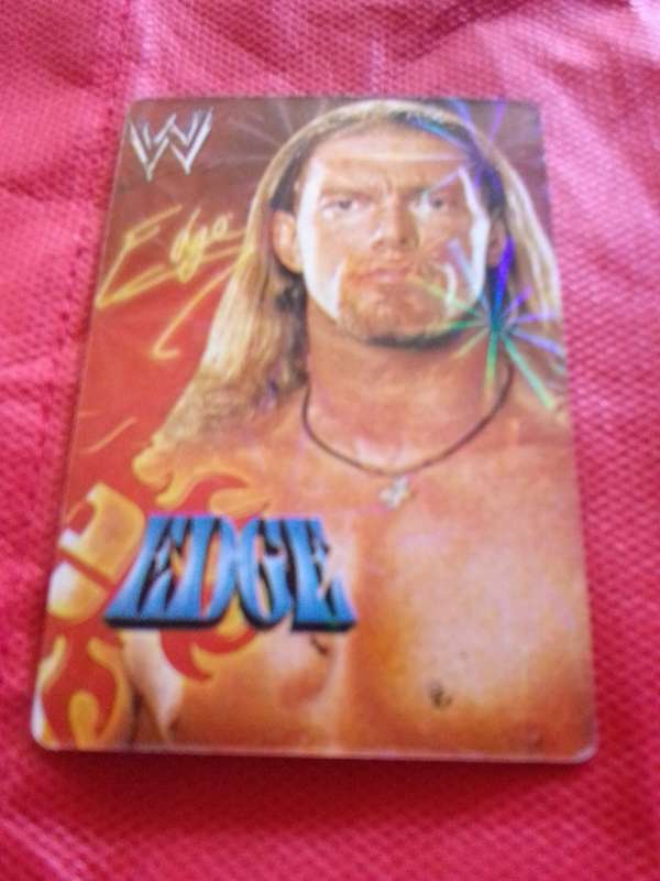 WWE RAW 'EDGE' TRADING CARD
