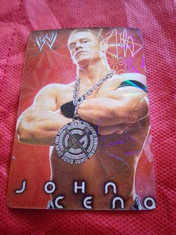 WWE RAW 'JOHN CENA' TRADING CARD