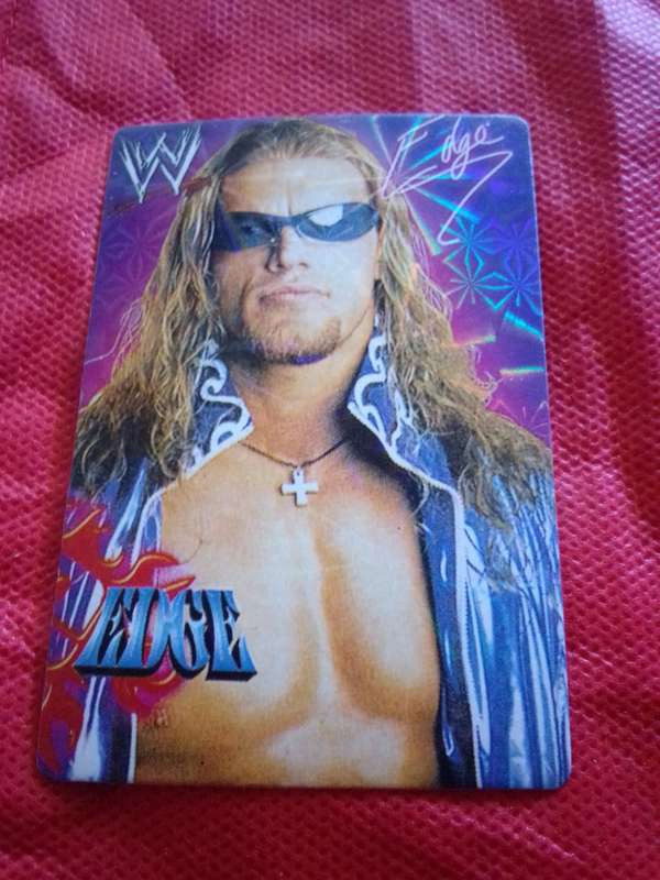 WWE RAW 'EDGE' TRADING CARD