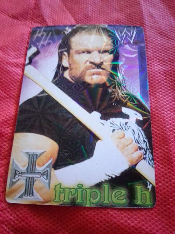 WWE RAW 'TRIPLE H' TRADING CARD