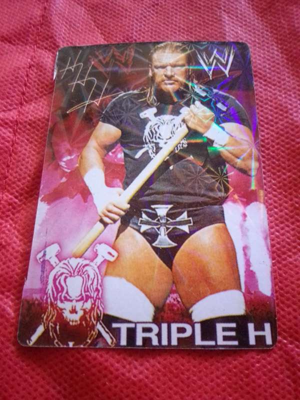 WWE RAW 'TRIPLE H' TRADING CARD