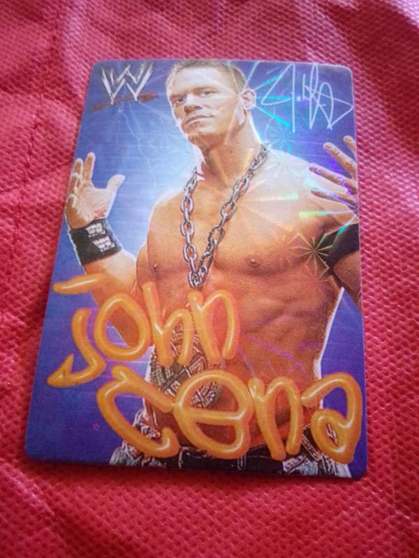 WWE RAW 'JOHN CENA' TRADING CARD