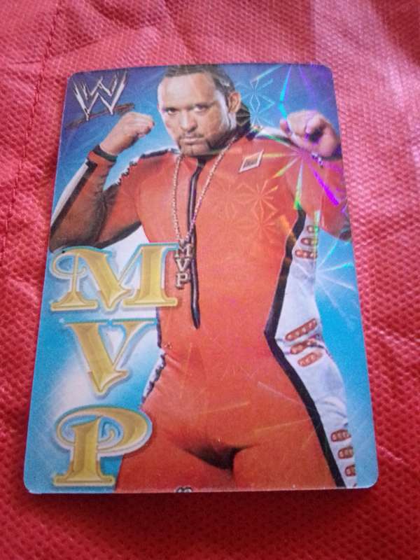 WWE RAW 'MVP' TRADING CARD