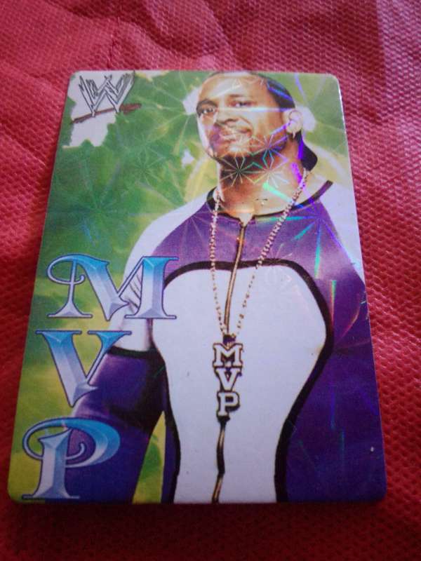 WWE RAW 'MVP' TRADING CARD