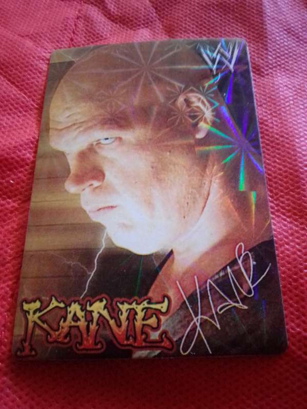WWE RAW 'KANE' TRADING CARD