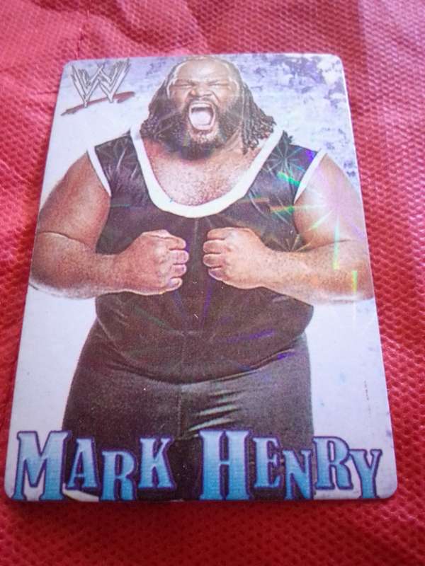 WWE RAW 'MARK HENRY' TRADING CARD