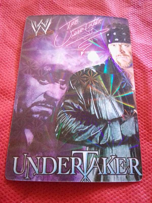 WWE SMACKDOWN 'THE UNDERTAKER' TRADING CARD