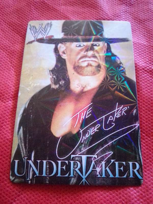 WWE SMACKDOWN 'THE UNDERTAKER' TRADING CARD
