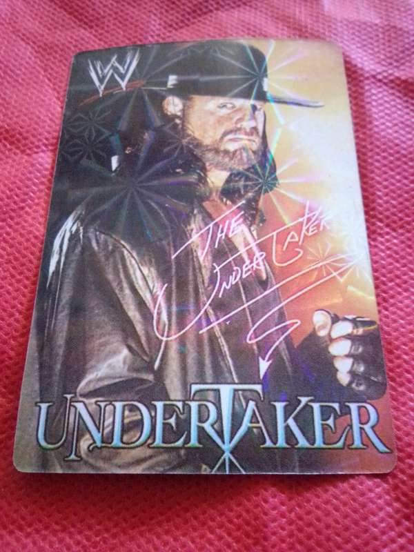WWE SMACKDOWN 'THE UNDERTAKER' TRADING CARD
