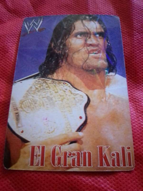 WWE SMACKDOWN 'EL GRAN KALI' TRADING CARD