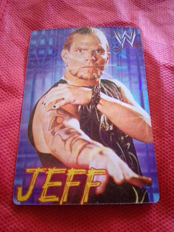 WWE SMACKDOWN 'JEFF' TRADING CARD