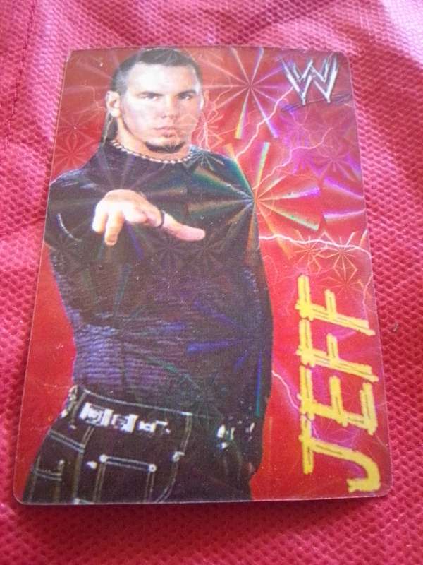 WWE SMACKDOWN 'JEFF' TRADING CARD