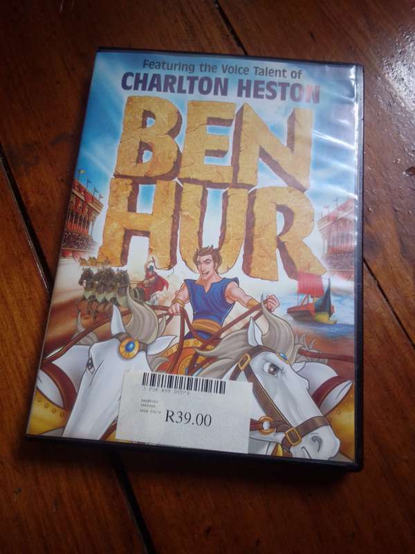 BEN HUR 2003 ANIMATED DVD