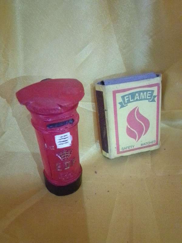 Retro Queen Elizabeth II Postbox Fridge Magnet