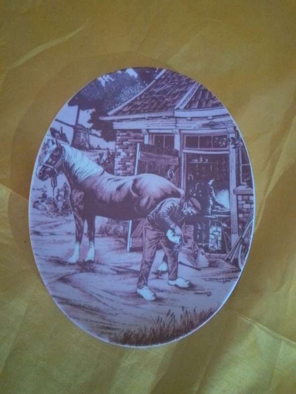 Delft Special Limited Collectors Edition 'The Village Blacksmith'