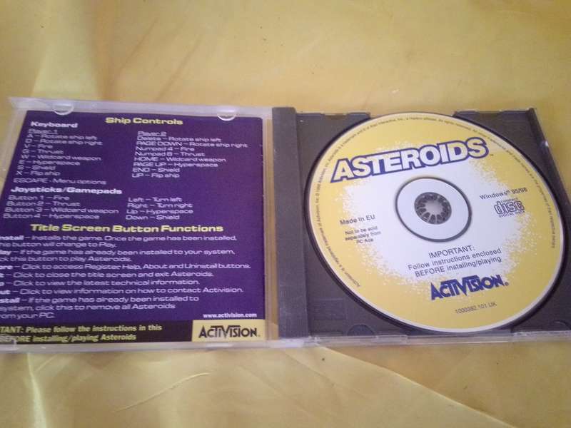 1998 ASTEROIDS PC