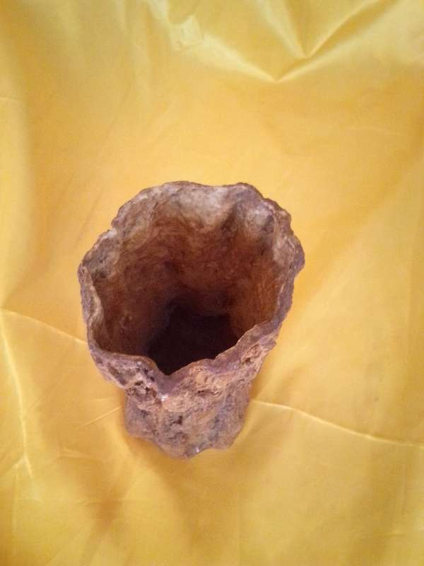 Resin Tree Stump Vase