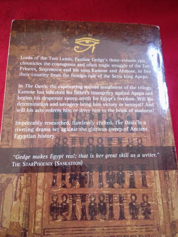 The Oasis Lords of the Two Lands Vol 2 - Pauline Gedge 2007 Paperback