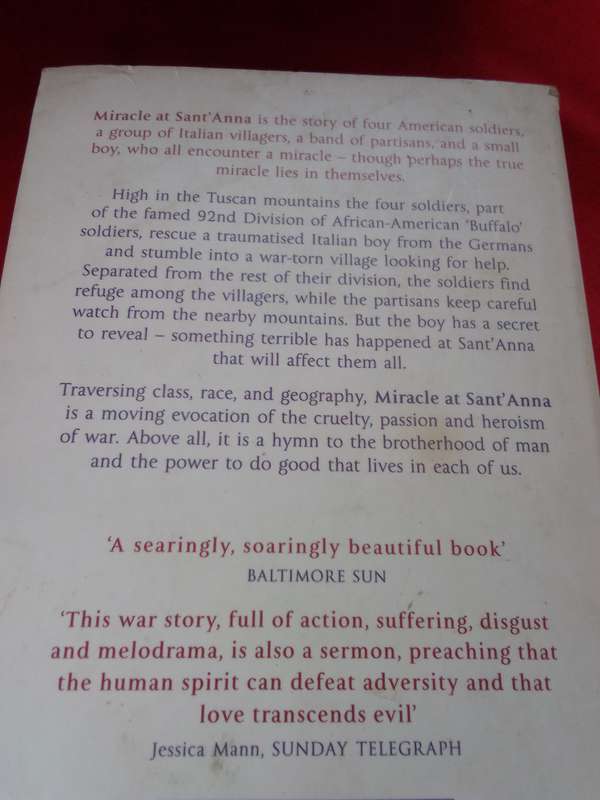 Miracle at Sant' Anna - James McBride 2003 Paperback