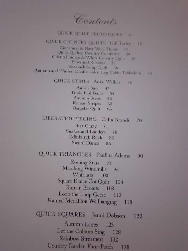 Quick Quilts to make in a Weekend - Rosemary Wilkinson 1996 Hardcover