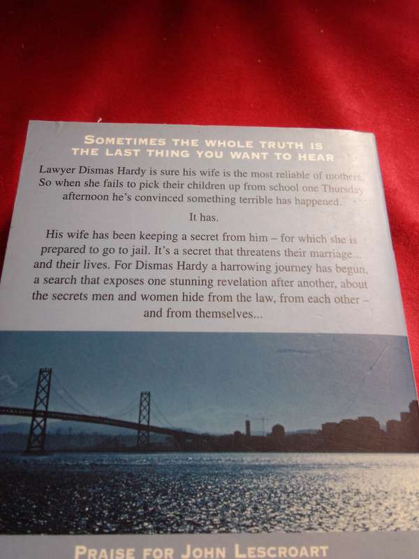 Nothing But The Truth - John Lescroart 2000 Paperback