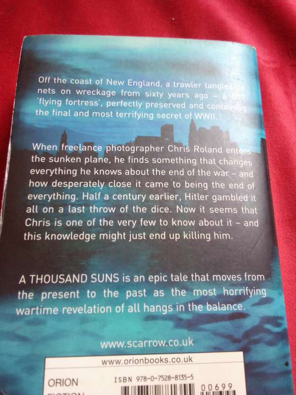 A Thousand Suns - Alex Scarrow 2007 Paperback