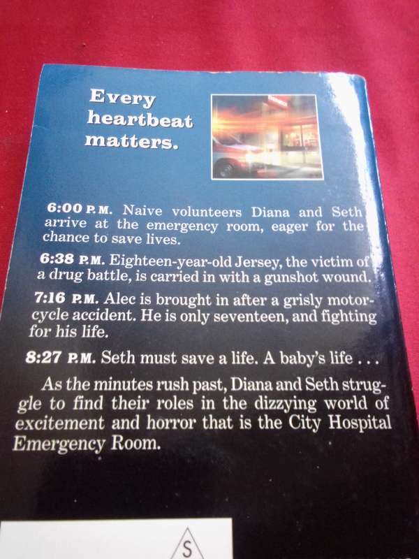 Emergency Room - Caroline Cooney 1994 Paperback