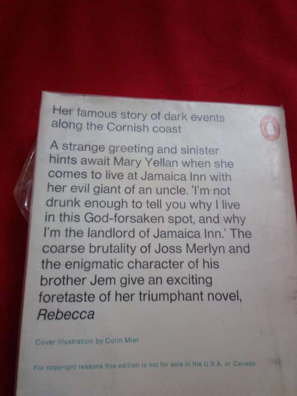 Jamaica Inn - Daphne du Maurier 1970 Paperback