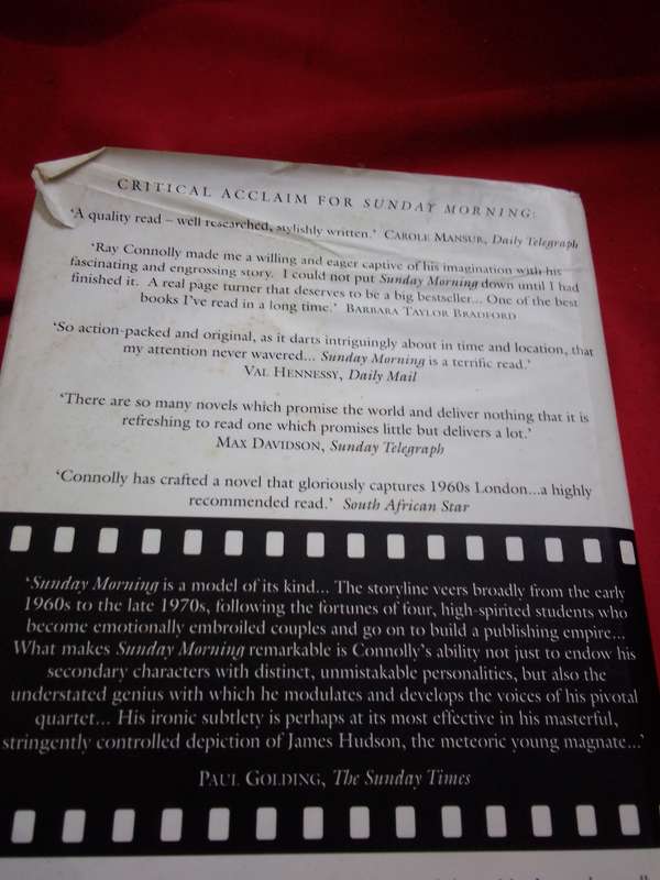 Shadows on a Wall - Ray Connolly 1994 Hardcover