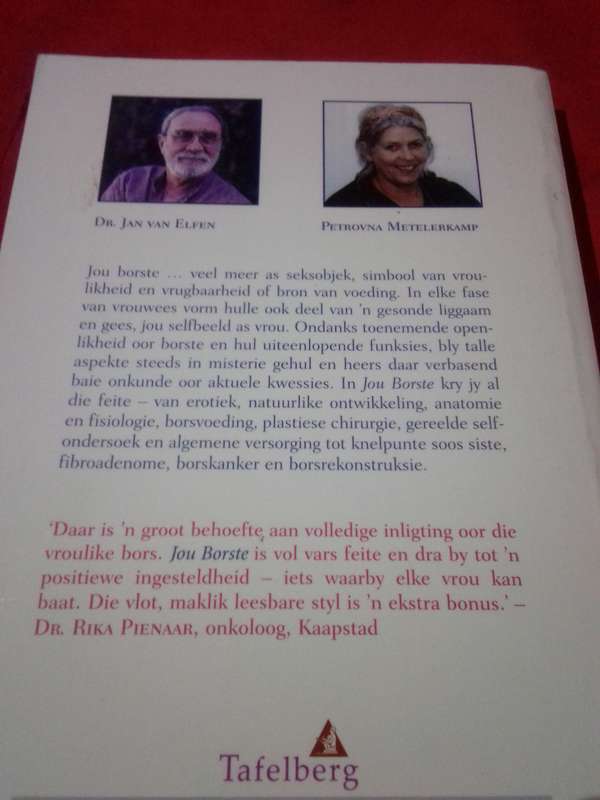 Jou Borste - Dr Jan Van Elfen 1999 First Edition Softcover
