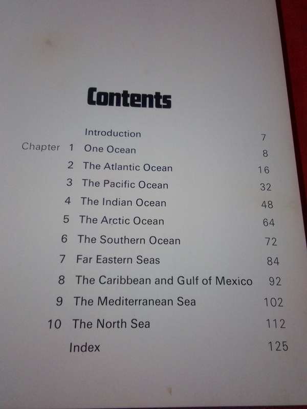 Atlas of the Sea - Robert Barton 1974 Hardcover