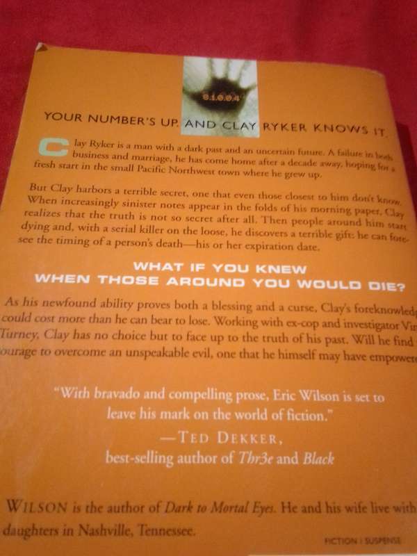 Expiration Date - Eric Wilson 2006 First Edition Softcover