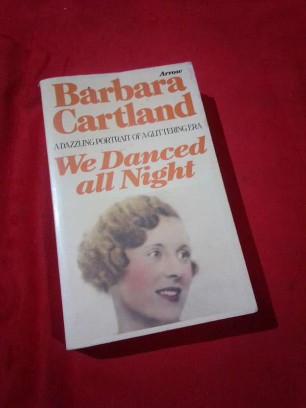 We Danced All Night - Barbara Cartland 1977 Paperback