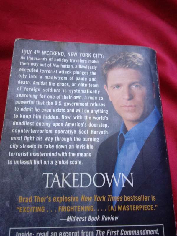 TAKEDOWN - Brad Thor 2007 Paperback