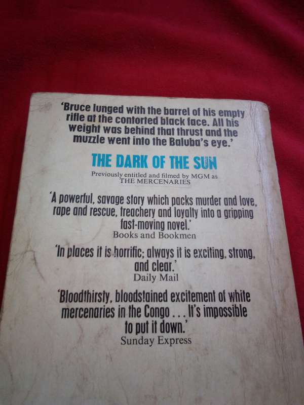 Wilbur Smith - The Dark of the Sun 1976 Paperback