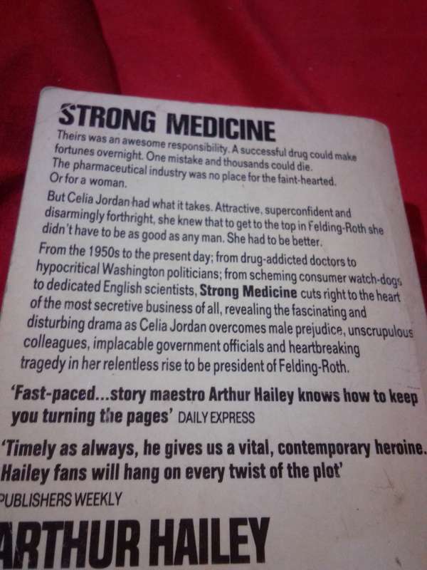 Strong Medicine - Arthur Hailey 1985 Paperback