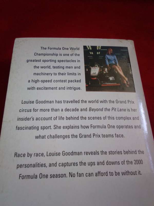 Beyond The Pit Lane - Louise Goodman 2001 Paperback