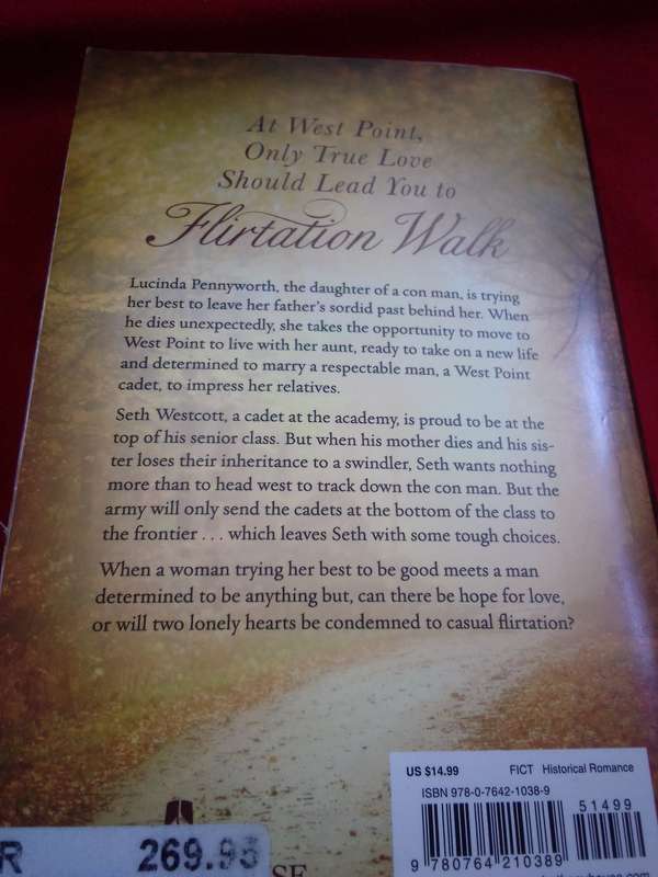 Flirtation Walk - Siri Mitchell 2016 Softcover