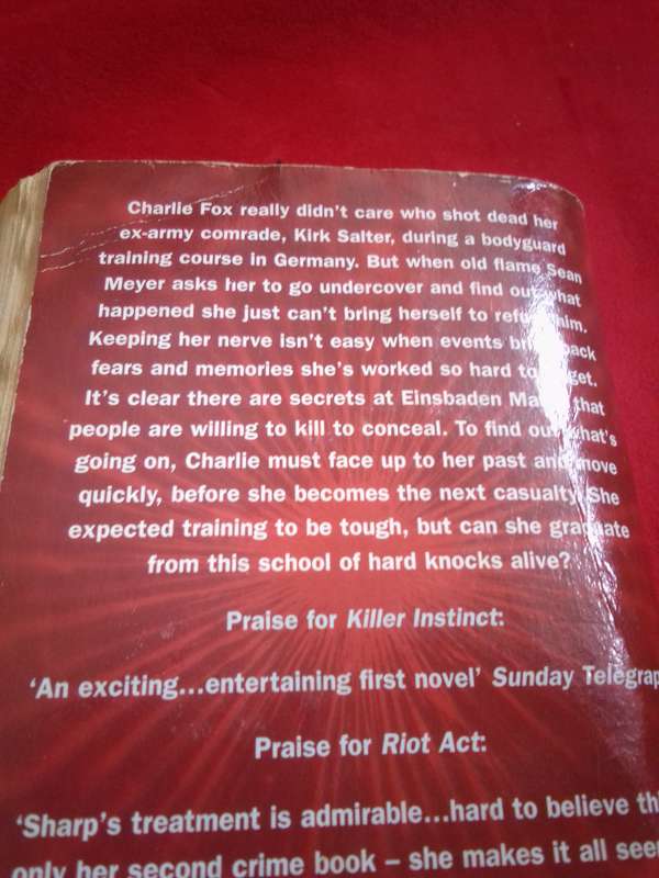 Hard Knock - Zoe Sharp 2003 Paperback