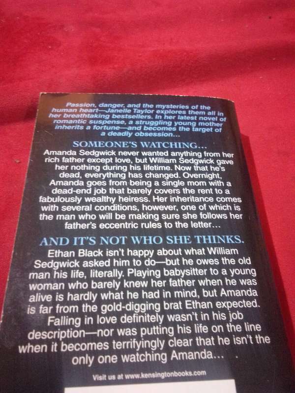 Watching Amanda - Janelle Taylor 2005 Paperback
