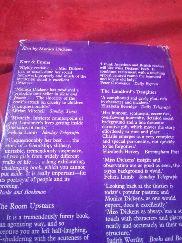 The Listeners - Monica Dickens 1970 Hardcover
