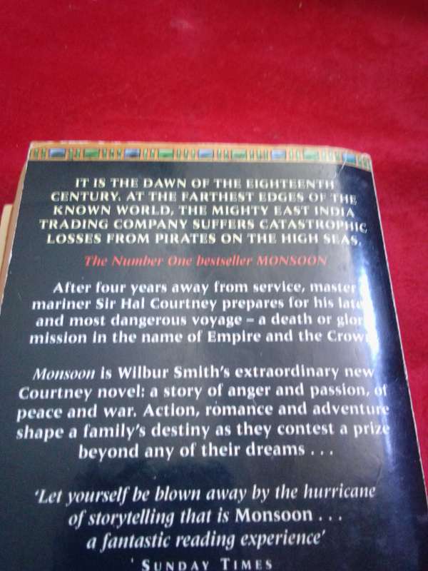 MONSOON - Wilbur Smith 2000 Paperback