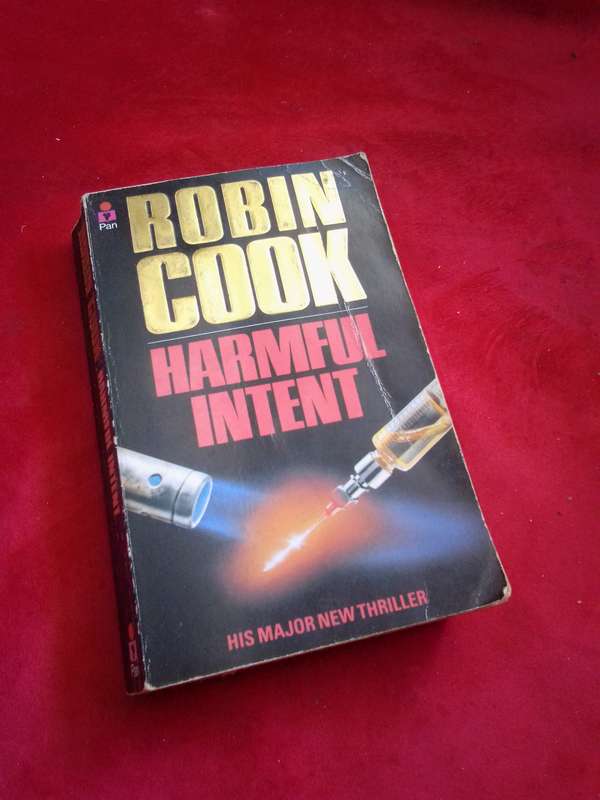 Harmful Intent - Robin Cook 1990 Paperback