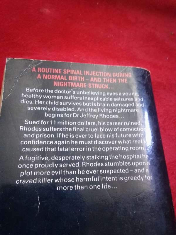 Harmful Intent - Robin Cook 1990 Paperback