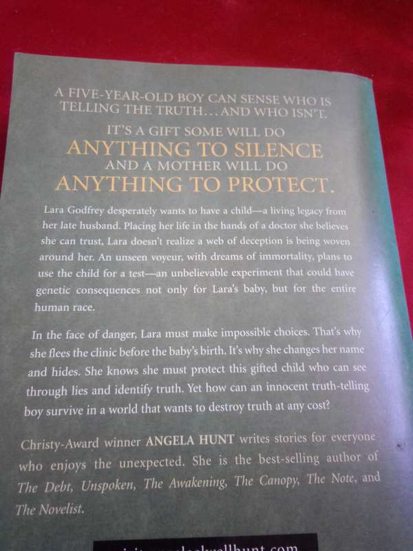 The Truth Teller - Angela Hunt 2006 Softcover