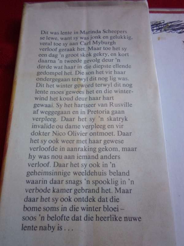 Blomme In Die Winter - Stephanie Meiring 1974 First Edition Hardcover