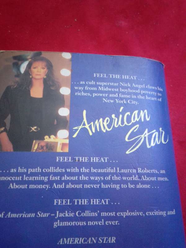 American Star - Jackie Collins 1993 Paperback