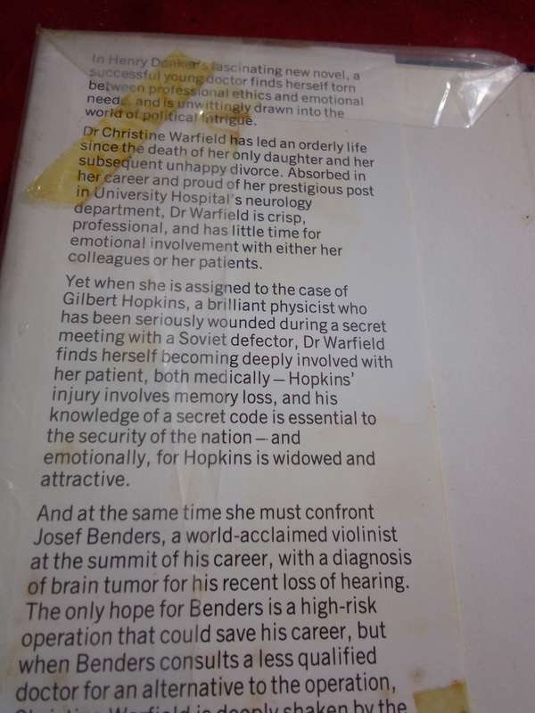 The Warfield Syndrome - Henry Denker 1982 Hardcover