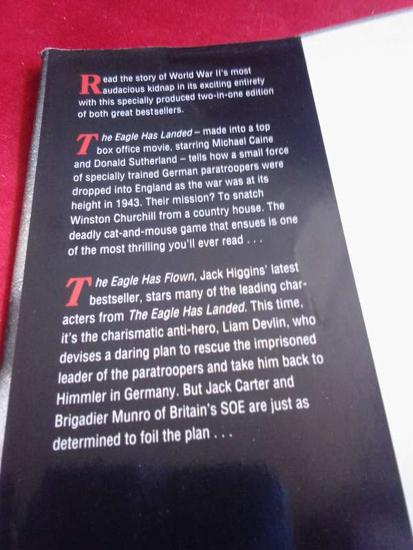 Jack Higgins Omnibus 1991 Hardcover