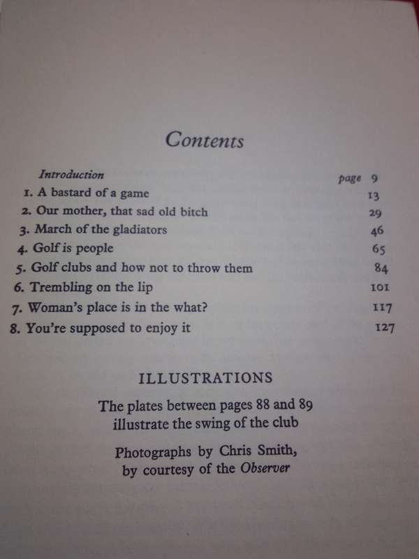 The Game With a Hole In It - Peter Dobereiner 1973 Paperback